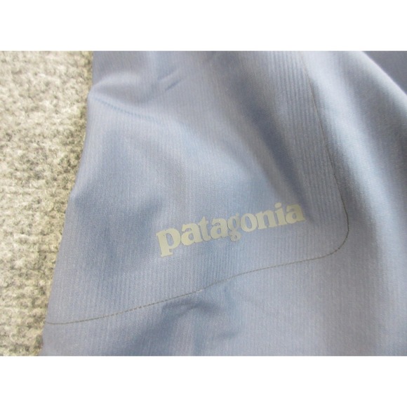 Patagonia Simul Alpine Pants Womens 12 Blue Hiking Softshell Outdoor Zip Pocket - Picture 4 of 16